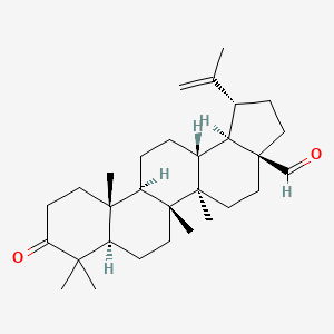 molecular formula C30H46O2 B2428822 Betulonaldehyde CAS No. 4439-98-9