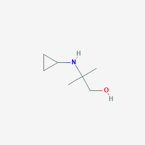 2-(Cyclopropylamino)-2-methylpropan-1-ol