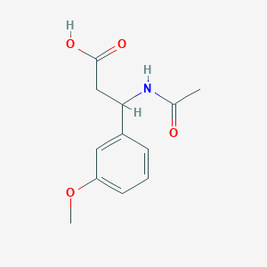 3-Acetamido-3-(3-methoxylphenyl)propanoic acid