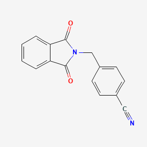 B2428863 4-[(1,3-Dioxoisoindol-2-yl)methyl]benzonitrile CAS No. 15996-74-4