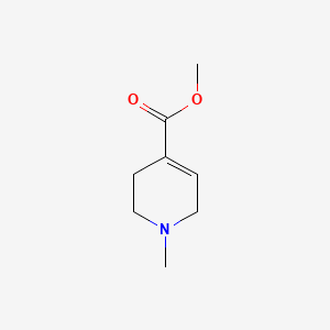 molecular formula C8H13NO2 B2428895 Methyl 1-methyl-1,2,3,6-tetrahydropyridine-4-carboxylate CAS No. 59097-06-2