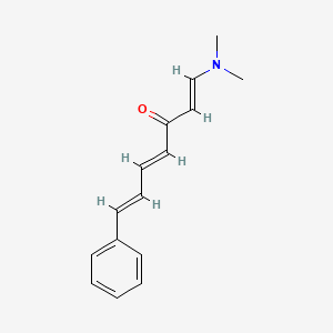 (1E,4E,6E)-1-(dimethylamino)-7-phenylhepta-1,4,6-trien-3-one