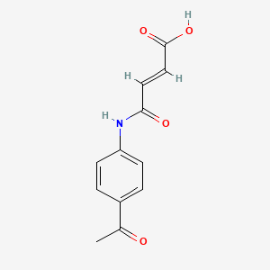 4-(4-Acetylanilino)-4-oxo-2-butenoic acid