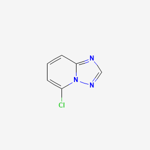 molecular formula C6H4ClN3 B2429032 5-Chloro-[1,2,4]triazolo[1,5-a]pyridine CAS No. 1427399-34-5