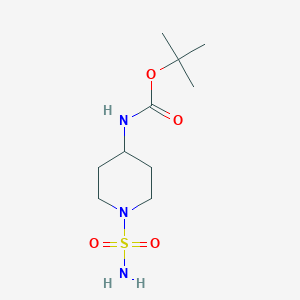 Tert-butyl (1-sulfamoylpiperidin-4-yl)carbamate