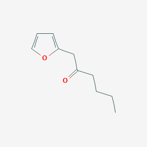 molecular formula C10H14O2 B2429116 1-(Furan-2-yl)hexan-2-one CAS No. 14360-50-0; 55107-00-1