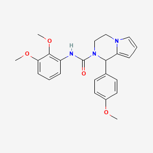 N-(2,3-dimethoxyphenyl)-1-(4-methoxyphenyl)-3,4-dihydropyrrolo[1,2-a]pyrazine-2(1H)-carboxamide