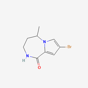 molecular formula C9H11BrN2O B2429187 Schembl22759730 CAS No. 1870471-98-9