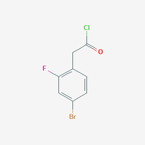 2-(4-Bromo-2-fluorophenyl)acetyl chloride