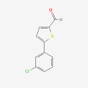 5-(3-Chlorophenyl)thiophene-2-carbaldehyde