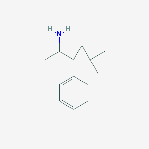 1-(2,2-Dimethyl-1-phenylcyclopropyl)ethanamine