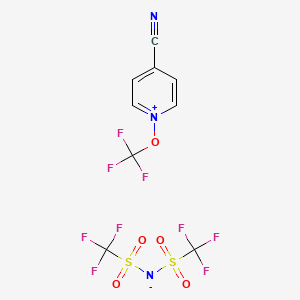 4-Cyano-N-trifluoromethoxypyridinium triflimide