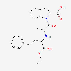 molecular formula C23H32N2O5 B2429308 Unipril CAS No. 83508-17-2; 87333-19-5