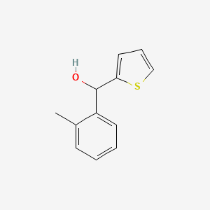 molecular formula C12H12OS B2429524 (2-甲基苯基)(噻吩-2-基)甲醇 CAS No. 356553-57-6