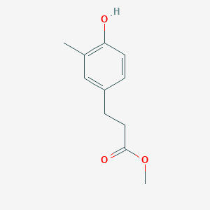 molecular formula C11H14O3 B2429533 3-(4-羟基-3-甲基苯基)丙酸甲酯 CAS No. 22516-91-2