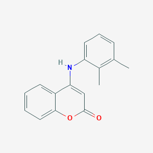 molecular formula C17H15NO2 B242967 4-(2,3-dimethylanilino)-2H-chromen-2-one 