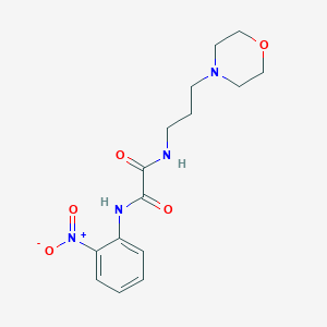 N-(3-morpholin-4-ylpropyl)-N'-(2-nitrophenyl)oxamide