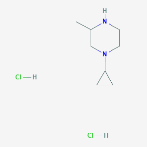 1-Cyclopropyl-3-methylpiperazine dihydrochloride