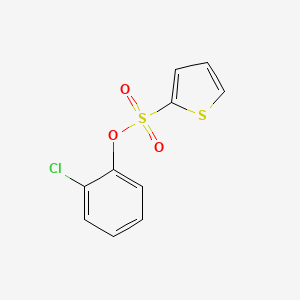 molecular formula C10H7ClO3S2 B2429734 2-Chlorophenyl thiophene-2-sulfonate CAS No. 650617-41-7