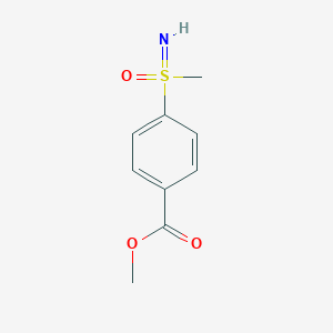 Methyl 4-[imino(methyl)oxo-lambda6-sulfanyl]benzoate