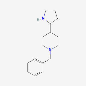 1-Benzyl-4-(pyrrolidin-2-yl)piperidine