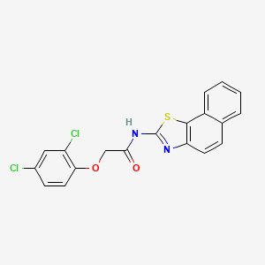 2-(2,4-dichlorophenoxy)-N-(naphtho[2,1-d]thiazol-2-yl)acetamide