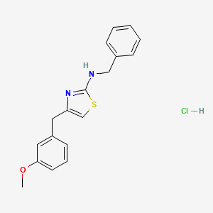 N-benzyl-4-(3-methoxybenzyl)thiazol-2-amine hydrochloride