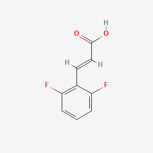 B2429937 2,6-Difluorocinnamic acid CAS No. 102082-89-3; 147700-58-1; 152152-09-5