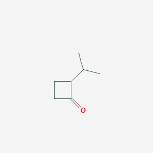 molecular formula C7H12O B2429950 2-(Propan-2-yl)cyclobutan-1-one CAS No. 27608-63-5
