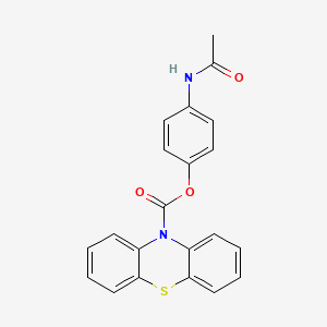 4-acetamidophenyl 10H-phenothiazine-10-carboxylate