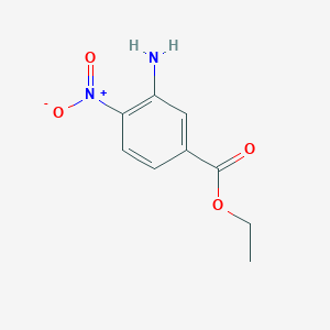 molecular formula C9H10N2O4 B2430004 3-氨基-4-硝基苯甲酸乙酯 CAS No. 84228-43-3