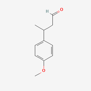 3-(4-Methoxyphenyl)butanal