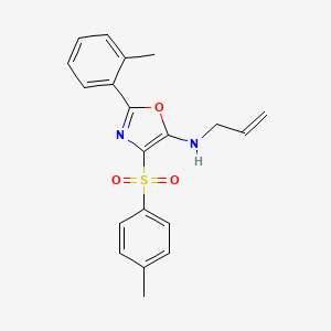 N-allyl-2-(o-tolyl)-4-tosyloxazol-5-amine