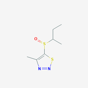 5-(Sec-butylsulfinyl)-4-methyl-1,2,3-thiadiazole