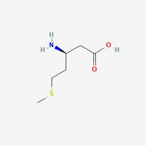 molecular formula C6H13NO2S B2430271 (S)-3-Amino-5-(methylthio)pentanoic acid CAS No. 1217975-36-4