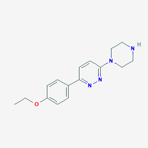 3-(4-Ethoxyphenyl)-6-(piperazin-1-yl)pyridazine