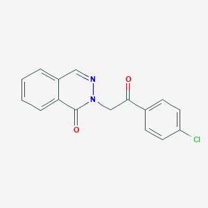2-[2-(4-chlorophenyl)-2-oxoethyl]-1(2H)-phthalazinone