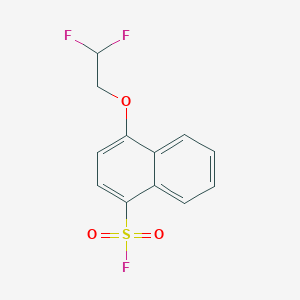 4-(2,2-Difluoroethoxy)naphthalene-1-sulfonyl fluoride