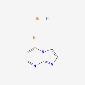 B2430558 5-Bromoimidazo[1,2-a]pyrimidine;hydrobromide CAS No. 2361644-69-9