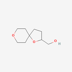 molecular formula C9H16O3 B2430612 {1,8-Dioxaspiro[4.5]decan-2-yl}methanol CAS No. 1864407-98-6