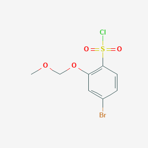 4-Bromo-2-(methoxymethoxy)benzenesulfonyl chloride