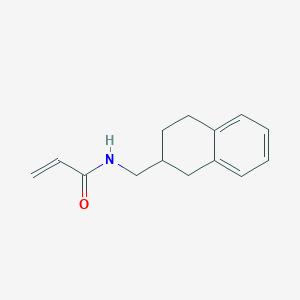 N-(1,2,3,4-Tetrahydronaphthalen-2-ylmethyl)prop-2-enamide