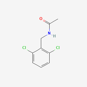 N-[(2,6-dichlorophenyl)methyl]acetamide