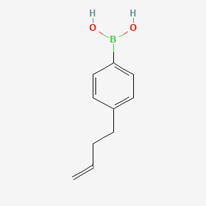 molecular formula C10H13BO2 B2430763 [4-(丁-3-烯-1-基)苯基]硼酸 CAS No. 226422-89-5