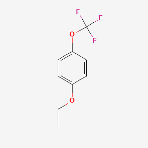 molecular formula C9H9F3O2 B2430772 1-Ethoxy-4-trifluoromethoxybenzene CAS No. 1030471-16-9