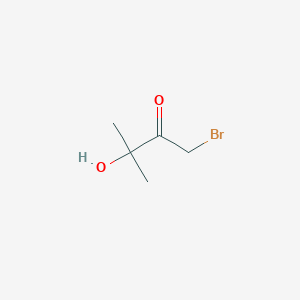 molecular formula C5H9BrO2 B2430781 1-Bromo-3-hydroxy-3-methyl-2-butanone CAS No. 23386-78-9