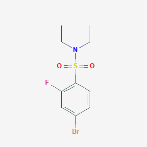 4-bromo-N,N-diethyl-2-fluorobenzenesulfonamide