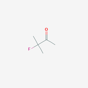 molecular formula C5H9FO B2430848 3-Fluoro-3-methylbutan-2-one CAS No. 15344-28-2