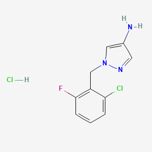 1-(2-Chloro-6-fluorobenzyl)-1h-pyrazol-4-ylamine hydrochloride