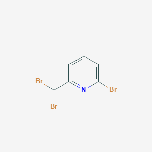 molecular formula C6H4Br3N B2430885 2-溴-6-(二溴甲基)吡啶 CAS No. 82315-66-0